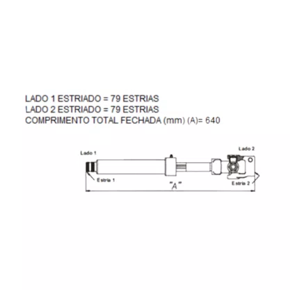 Coluna Direcao Scania 124 P Frontal Moderno 1540425 RCD143 Stahl
