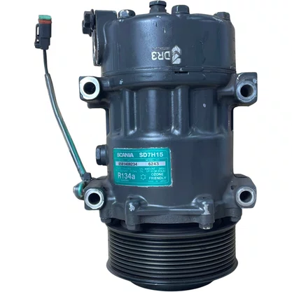 Compressor Ar Condicionado Scania 2013 Em Diante Original