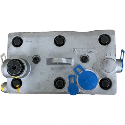 Compressor Ar Mercedes Benz Axor OM457 2 Cilindros Com Furo Wabco