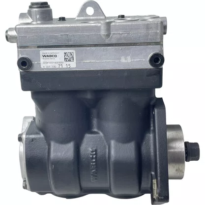 Compressor Ar Mercedes Benz Axor OM457 2 Cilindros Com Furo Wabco