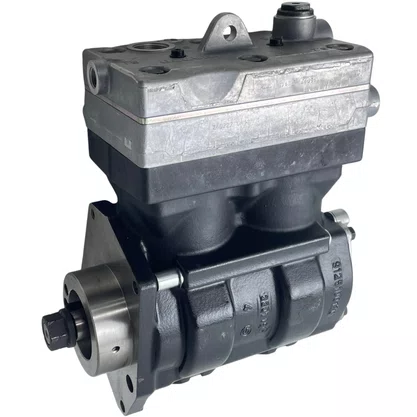 Compressor Ar Mercedes Benz Axor OM457 2 Cilindros Com Furo Wabco