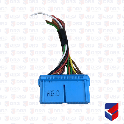 Conector OBD Painel 30 Vias Azul Volvo VM Euro 5 Original
