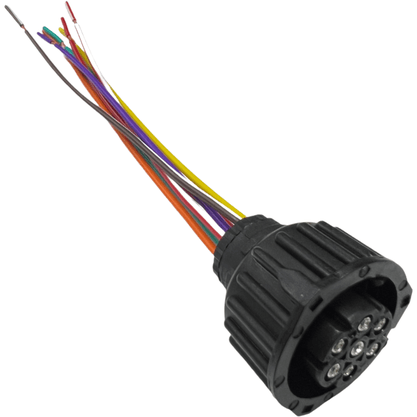 Conector Chicote 7 Vias Lanterna Traseira LED ETE7665 Rainha das Sete