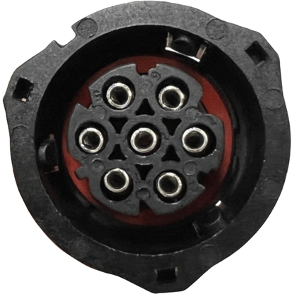 Conector Chicote 7 Vias Lanterna Traseira LED ETE7665 Rainha das Sete