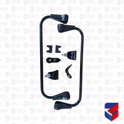Conjunto Espelho Retrovisor Scania 113 Duplo Convexo LD LE Fabbof
