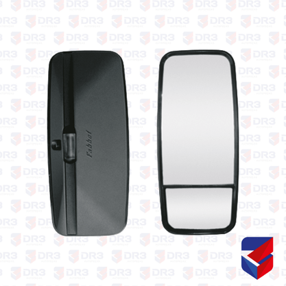 Conjunto Espelho Retrovisor Scania 113 Duplo Convexo LD LE Fabbof