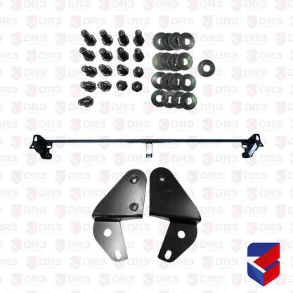 Conjunto Fixacao Tapa Sol Scania Highline 2014 Ate 2018 Fabbof