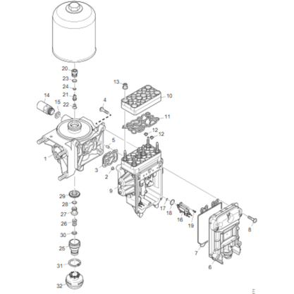 Corpo Valvula APS Scania P G R Euro 5 1796161 1928589 Bester