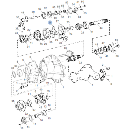 Cruzeta Diferencial Scania RB660 28330056 74170660 Bester