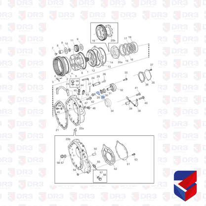 Cursor Asa Delta Cambio Seletora Scania 1305676 001075 BrCompany