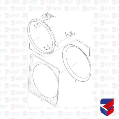 Defletor Ventilador Scania S5 G 1894206 001927 150038 Sarplast