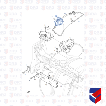 Dosadora Arla Scania Euro 5 2001791 0444011016 Original
