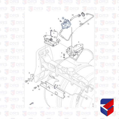 Dosadora Arla Scania Euro 5 2001791 0444011016 Original