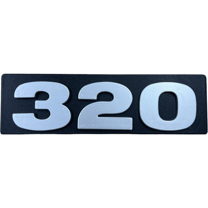 Emblema Painel Frontal Scania 113 320 Numero 1347200 Globo