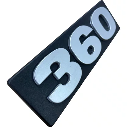 Emblema Painel Frontal Scania 113 360 Numero 1347201 Globo