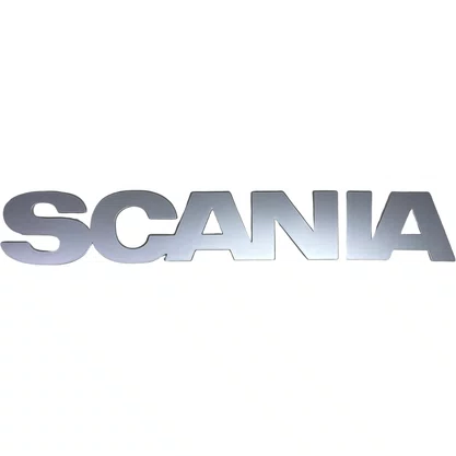 Emblema Painel Frontal Scania NTG Nome Scania 3014130 Cepam