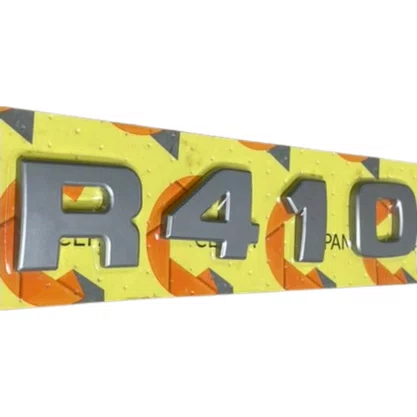 Emblema Painel Frontal Scania NTG R410 Numero e Letra Cepam