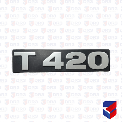 Emblema Painel Frontal Scania S4 T420 Numero e Letra 1724054 Globo
