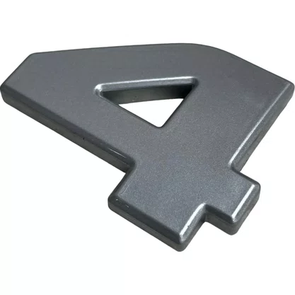 Emblema Painel Frontal Scania Super 460R Numero e Letra Cepam