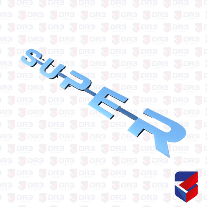 Emblema Painel Frontal Scania Super Escrita 3123995 Original