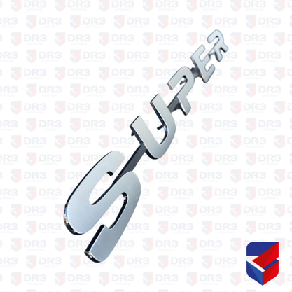 Emblema Painel Frontal Scania Super Escrita 3123995 Original