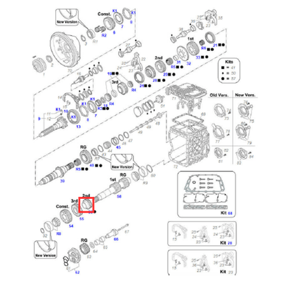Engrenagem 2 Fixa Volvo FH Ishift 28 Dentes 20544781 Original