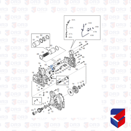 Engrenagem Motriz Retarder Scania 1487594 118971 Original