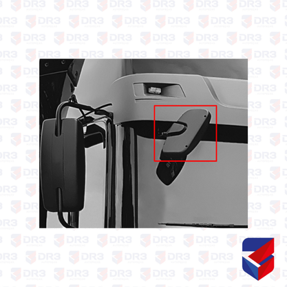Espelho Retrovisor de Rampa Frontal Volvo FH 2010 Ate 2014 ER1311 Fabbof