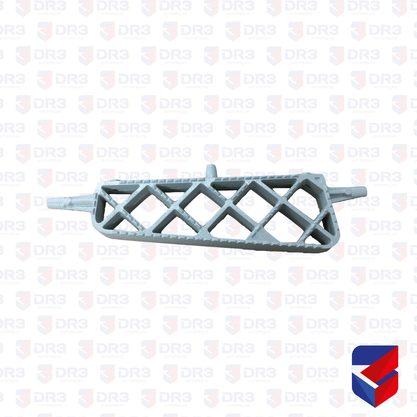 Estribo Capo Scania S4 Bicudo Inferior LE LD 1535055 AL207 Borghetti
