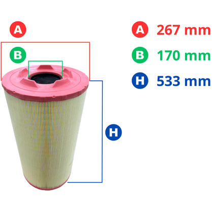 Filtro Ar Scania S5 Volvo Mercedes Benz 4760940004 Bester