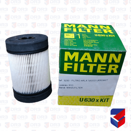 Filtro Arla Iveco Volvo 42555073 U630XKIT Mann Filter