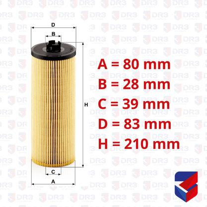 Filtro Lubrificante Mercedes Benz Atego HU9452X Mann Filter Mann Filter