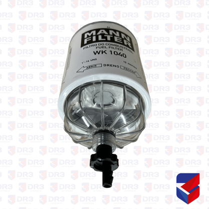 Filtro Racor Iveco Ford Mercedes Benz Com Copo Mann Filter