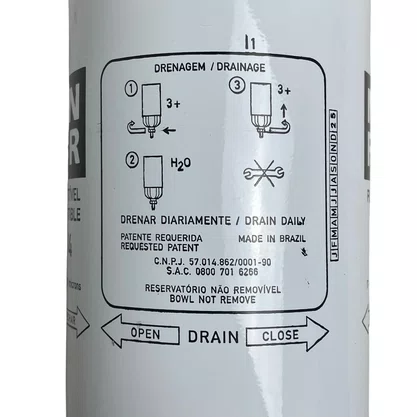 Filtro Racor Mercedes Benz Atego Axor 9584770015 Mann Filter
