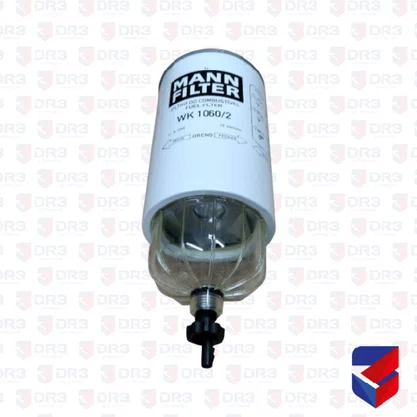 Filtro Racor Scania S4 S5 Com Copo 1518512 WK1060/2 Mann Filter