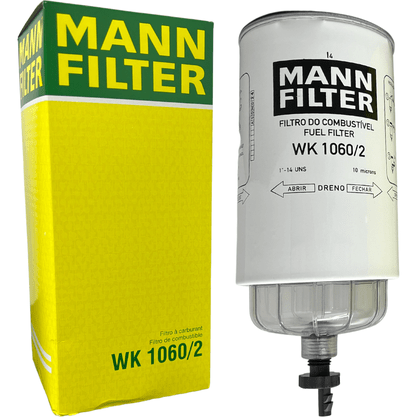 Filtro Racor Scania S4 S5 Com Copo WK1060/2 Mann Filter