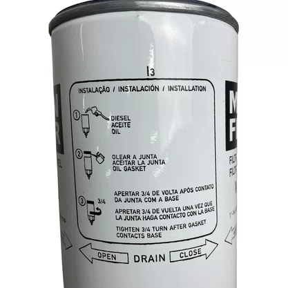 Filtro Racor Scania S4 Volvo NH FH Ate 2003 Com Copo Mann Filter