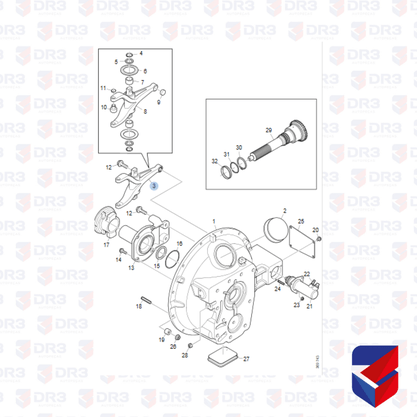 Garfo Embreagem Scania 2004 Em Diante 1737306 1479578 Original