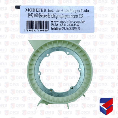 Helice Radiador Plastico Scania S4 8 Pas 1392261 1932090 Modefer