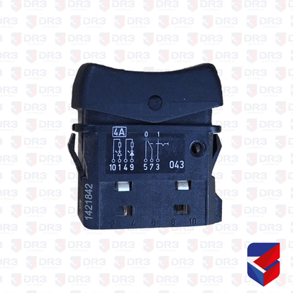 Interruptor Espelho Retrovisor Desembacador Scania S5 24v Original