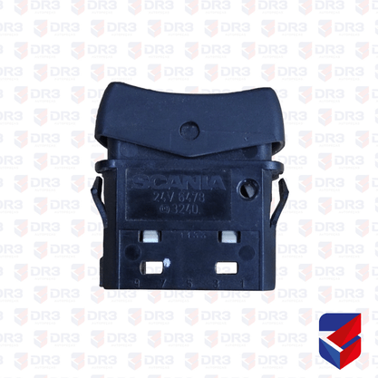 Interruptor Espelho Retrovisor Desembacador Scania S5 24v Original