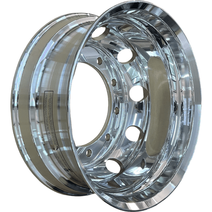 Jogo 2 Rodas Aluminio 22,5x8,25 Dianteiro Traseiro Borda Larga Bester