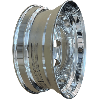 Jogo 2 Rodas Aluminio 22,5x8,25 Dianteiro Traseiro Borda Larga Bester