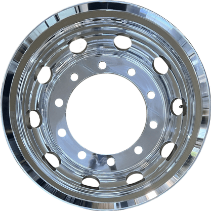 Jogo 6 Rodas Aluminio 22,5x8,25 Dianteiro Traseiro Borda Larga Bester