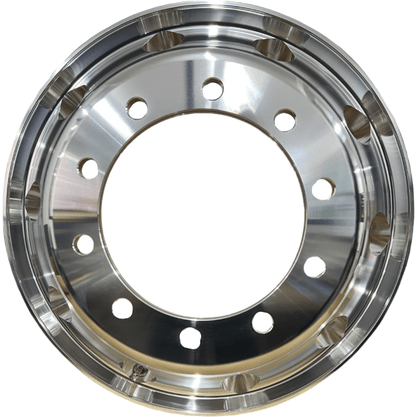 Jogo 6 Rodas Aluminio 22,5x8,25 Traseira Borga Larga Roadline