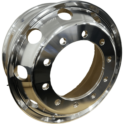 Jogo 6 Rodas Aluminio 22,5x8,25 Traseira Borga Larga Roadline