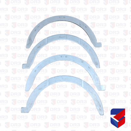 Jogo Arruela Encosto Virabrequim Scania S4 S5 0,25 1444619 Mahle