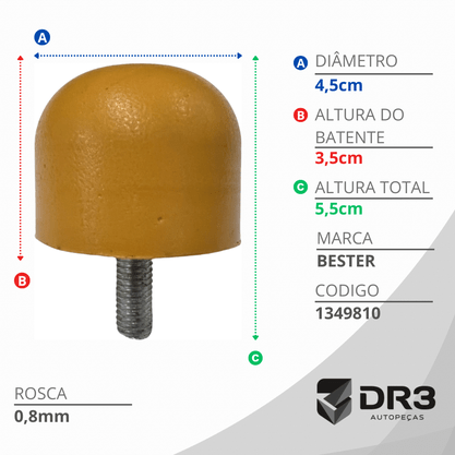 Kit 10 Batentes Cabine Suspensao Dianteiro Scania 124 1349810 Bester