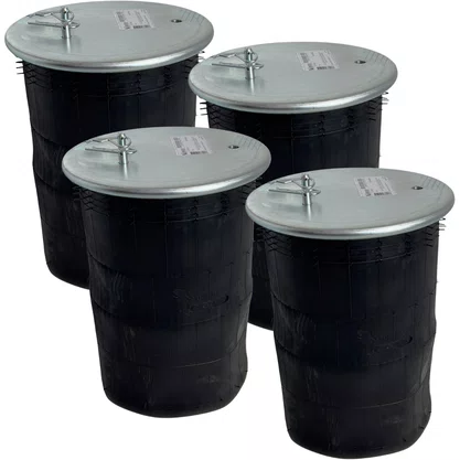 Kit 4 Bolsa Pneumatica Tracao Truck Scania S5 2010 Em Diante Suspentech