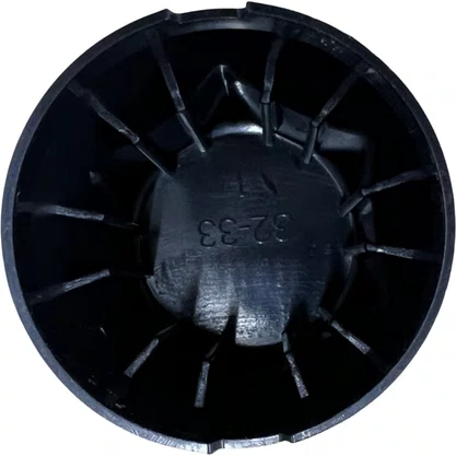Kit 60 Capa Porca Lisa 32 33mm Preta 412323322P Venka